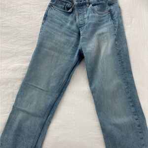 Reformation Cynthia High Rise Straight Jeans